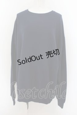 画像2: NieR CLOTHING / バックプリントSWEAT   ネイビー O-24-07-08-1009-PU-TO-KB-ZI