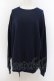 画像2: NieR Clothing / バックプリントSWEAT   ネイビー O-24-07-08-1009-PU-TO-KB-ZI (2)