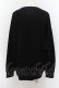 画像3: NieR Clothing / FRONT BUTTON COTTON PULLOVER  黒 O-24-07-08-1012-PU-TO-KB-ZI (3)