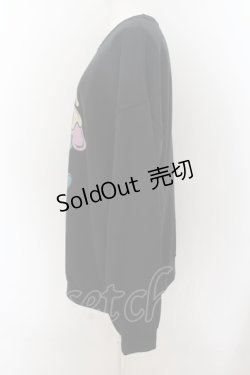 画像2: NieR Clothing / プリントSWEAT  XL 黒 O-24-07-08-1018-PU-TO-KB-ZI