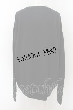 画像3: NieR Clothing / プリントSWEAT  XL 黒 O-24-07-08-1018-PU-TO-KB-ZI
