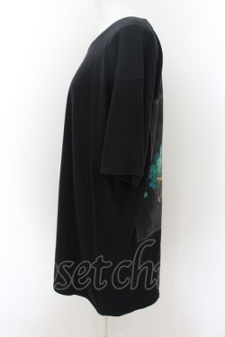 画像3: NieR Clothing / うさぎptTシャツ  黒 O-24-07-08-1019-PU-TS-SZ-ZT318