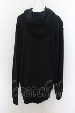 画像3: NieR Clothing / プリントフードパーカー  黒 O-24-07-08-1002-PU-TO-KB-ZI