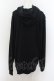 画像3: NieR Clothing / プリントフードパーカー  黒 O-24-07-08-1002-PU-TO-KB-ZI (3)