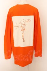 画像1: NieR CLOTHING / ORANGE RABBIT LONG CUTSEW  オレンジ O-24-07-08-1030-PU-TO-KB-ZI (1)