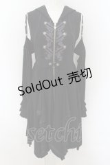 OZZ ANGELO / CAPRICIOUS KITTY 猫耳ワンピース  ブラック O-24-07-11-028-OO-TO-OW-ZS