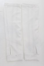 画像2: MILKBOY / アーム COVER  ホワイト×ブラック O-24-07-13-096-MB-ZA-IG-ZT168-F002 (2)