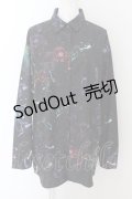 NieR Clothing / COSMO ワイシャツ F マルチ O-24-07-13-026-PU-BL-YM-ZT332