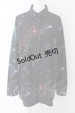 画像1: NieR Clothing / COSMO ワイシャツ F マルチ O-24-07-13-026-PU-BL-YM-ZT332