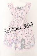 Angelic Pretty / Happy Treat Partyジャンパースカート  ピンク O-24-07-13-031-AP-OP-IG-OS