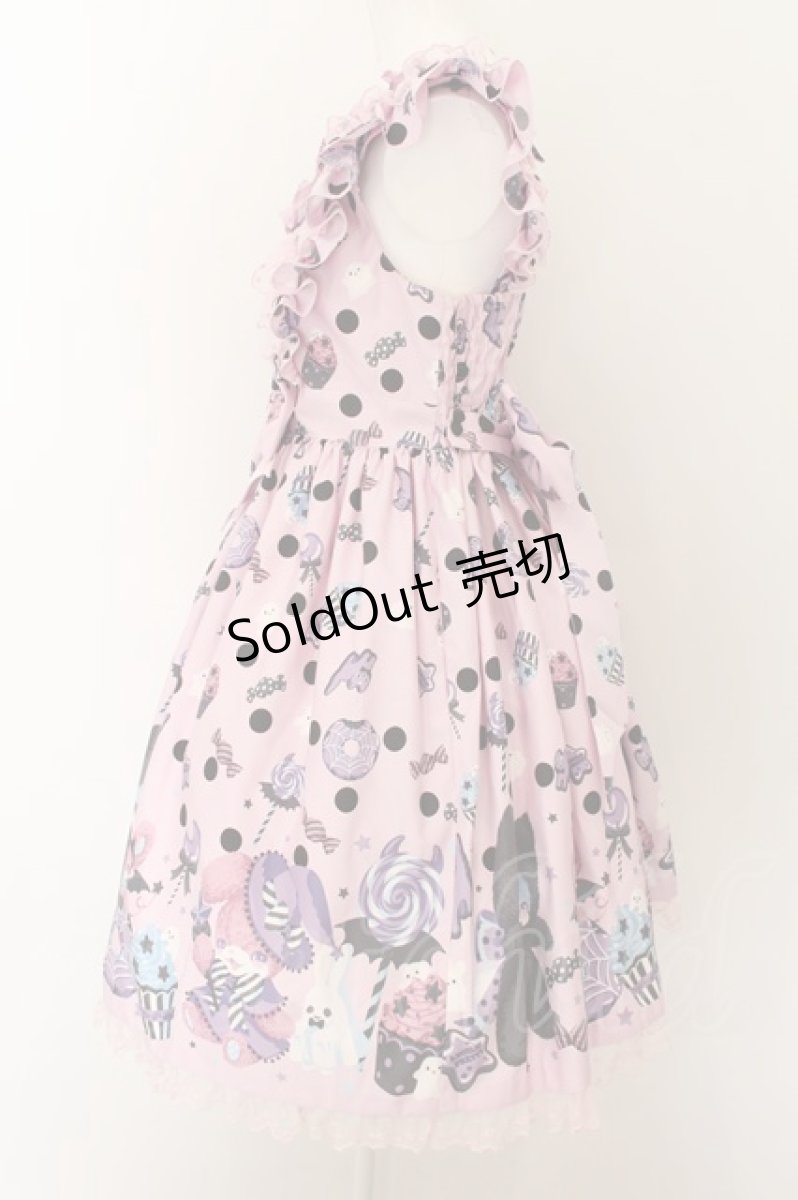 画像3: Angelic Pretty / Happy Treat Partyジャンパースカート  ピンク O-24-07-13-031-AP-OP-IG-OS (3)