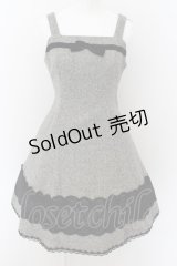 Mary Magdalene / ツイードローズワンピース  クロ×シロ O-24-07-20-034-CL-OP-IG-OS