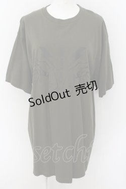 画像1: NieR Clothing / HAND WING Tシャツ XL グリーン O-24-07-29-1047-PU-TS-IG-ZT116