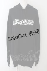 NieR Clothing / NIER FRONT LOGO HOODIE 2XL ブラック O-24-07-29-1048-PU-TO-IG-ZT303