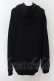画像2: NieR Clothing / NIER FRONT LOGO HOODIE 2XL ブラック O-24-07-29-1048-PU-TO-IG-ZT303 (2)