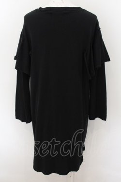 画像2: RNA / ショルダーフリルカットワンピース M ブラック O-24-07-29-1068-PU-OP-IG-ZT017