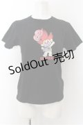 LAND by MILKBOY / BALLOON PIERROT TROLLS TEE  ブラック O-24-07-29-4070-MB-TO-KB-ZT184