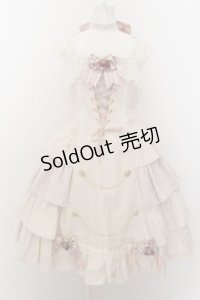 ALICE and the PIRATES / Sweet Devilジャンパースカート  アイボリー×ピンク O-24-07-31-049-PA-OP-OW-OS