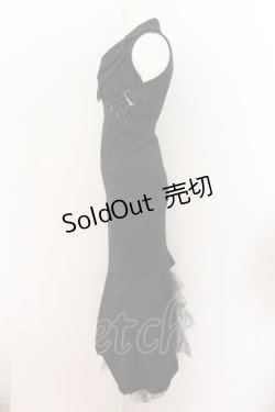 画像3: alice auaa / 05SS【aminous】コートワンピース 3 ブラックストライプ O-24-08-10-025-AA-OP-OW-OS