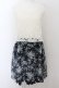 画像1: axes femme / レース×メルヘン花柄チュニック M コン O-24-08-12-019-AX-TO-SZ-ZT079 (1)