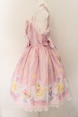 画像3: Angelic Pretty / Dreamy Night Cakesジャンパースカート  ピンク O-24-08-17-036-AP-OP-OW-OS (3)