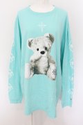 TRAVAS TOKYO / FURRY BEARビッグロンT F ミントグリーン O-24-08-17-069-PU-TO-OW-ZI