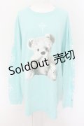 TRAVAS TOKYO / FURRY BEARビッグロンT F ミントグリーン O-24-08-17-069-PU-TO-OW-ZI