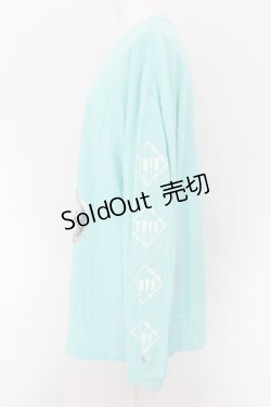 画像2: TRAVAS TOKYO / FURRY BEARビッグロンT F ミントグリーン O-24-08-17-069-PU-TO-OW-ZI
