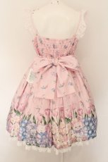 画像4: Angelic Pretty / Flower Kittenジャンパースカート  ピンク O-24-08-17-032-AP-OP-OW-OS (4)