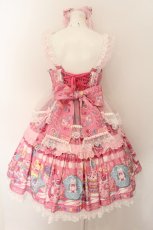 画像5: Angelic Pretty / Toy's Donut Diner エプロンドレスSet  ピンク O-24-08-17-034-AP-OP-OW-OS (5)