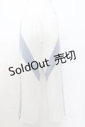 REFLEM / 2WAY切替ジャージパンツ F ホワイトｘサックス O-24-08-18-048-PU-PA-YM-ZI