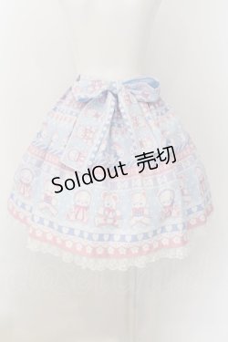 画像3: Angelic Pretty / Fancy Borderスカート  サックス O-24-08-18-059-AP-SK-IG-OS