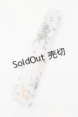 PINK HOUSE / Little Violet柄扇子  オフシロ O-24-08-19-070-LO-ZA-IG-ZT168