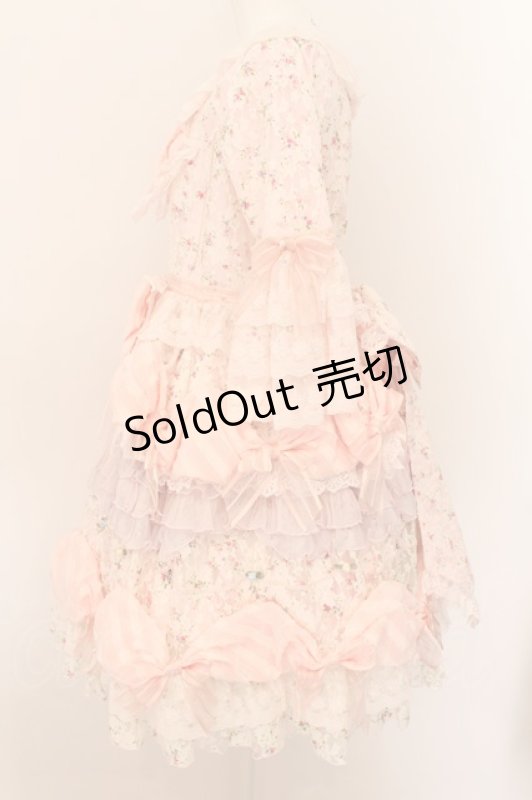 画像4: BABY,THE STARS SHINE BRIGHT / Princess Liddellのアイシングクリームケーキスペシャルワンピースドレス  ピンク系 O-24-08-19-031-BA-OP-IG-OS (4)