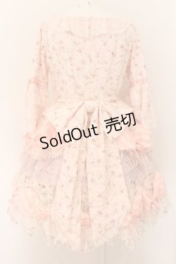 画像6: BABY,THE STARS SHINE BRIGHT / Princess Liddellのアイシングクリームケーキスペシャルワンピースドレス  ピンク系 O-24-08-19-031-BA-OP-IG-OS