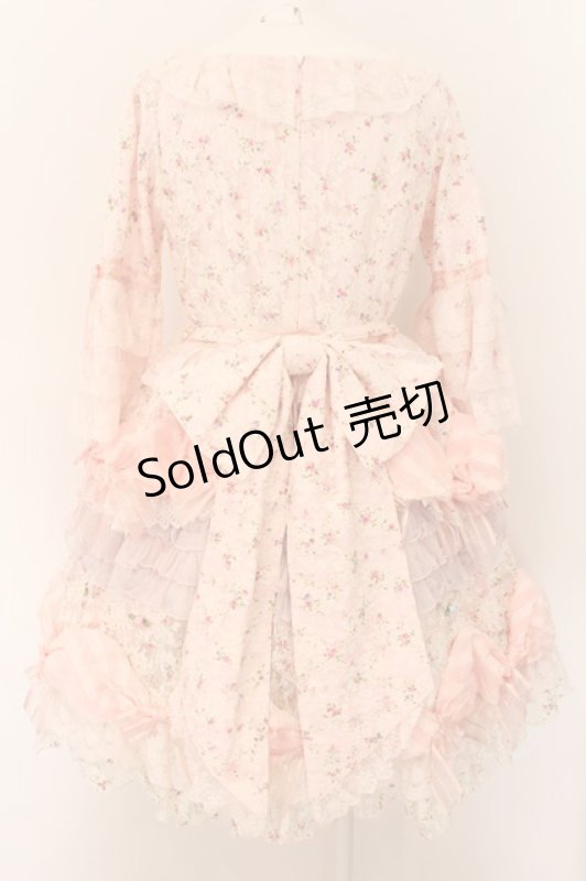 画像6: BABY,THE STARS SHINE BRIGHT / Princess Liddellのアイシングクリームケーキスペシャルワンピースドレス  ピンク系 O-24-08-19-031-BA-OP-IG-OS (6)