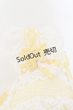 画像4: BABY,THE STARS SHINE BRIGHT / ギンガムチェック巻きバラドールワンピースセット  イエロー O-24-08-24-003-BA-OP-OW-OS