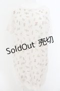 Franche Lippee / おもちゃ柄ラグランチュニック M アイボリー O-24-08-28-007-LO-TO-IG-ZY