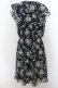 画像2: axes femme / 花柄ワンピース M コン O-24-08-28-200-AX-BL-SZ-ZT091 (2)