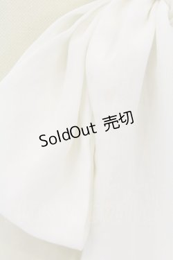 画像2: axes femme / シフォンタイ襟付きTシャツ  ミント O-24-08-30-041-AX-TO-IG-ZT091