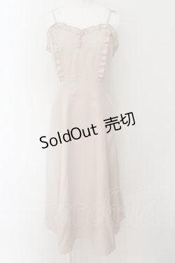 画像1: axes femme POETIQUE / パールチェーンキャミワンピ【パールチェーン欠品】  ピンクベージュ O-24-09-02-034-AX-OP-IG-ZT217