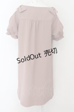 画像3: axes femme POETIQUE / 【タグ付き】肩レースAラインワンピース  ピンク O-24-09-02-047-AX-TO-IG-ZT120
