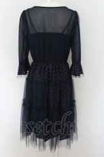 画像2: 【SALE】axes femme / ボリュームチュールワンピース M コン O-24-09-02-058-AX-OP-YM-ZT117 (2)