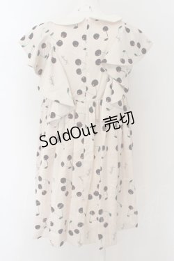 画像4: 【SALE】himitsu by syrup.(RoseMarie seoir) / Cherry fluffy one-piece dress  ベージュ O-24-09-02-022-LO-OP-IG-ZT217