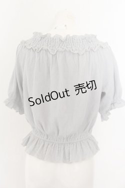 画像3: F&A / 配色メローオフショルカットソー F グリーン O-24-09-06-028-LO-TO-OW-ZT096
