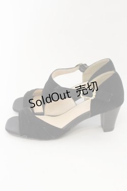 画像3: axes femme / アシンメトリーサンダル L クロ O-24-09-07-086-AX-SH-OW-ZT-K003