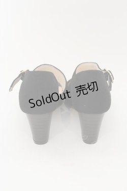 画像4: axes femme / アシンメトリーサンダル L クロ O-24-09-07-086-AX-SH-OW-ZT-K003