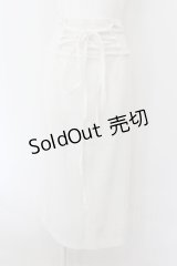 Melt the lady / シアーメッシュスカート S シロ O-24-09-14-007-PU-SK-IG-OS