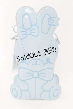 画像2: Angelic Pretty / Jelly Candyリリカルバニーショルダーバッグ  ブルー O-25-05-30-1047-AP-BG-IG-OS