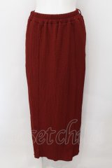 axes femme / ぽこぽこスリットスカート F オレンジ O-24-09-19-006-AX-SK-IG-ZT265
